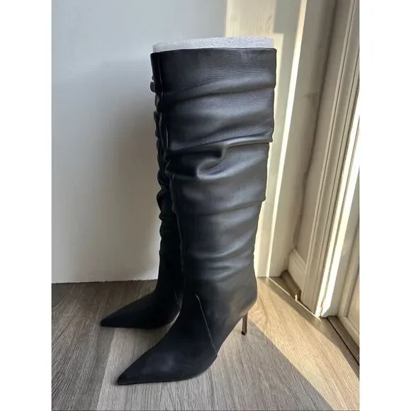 MICHAEL MICHAEL KORS Women's Dawn Slouch Boots in Black US 8 $295 - Picture 8 of 10